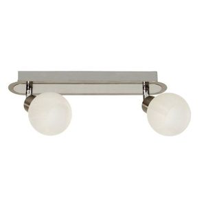 Nástenná lampa 2X40W G9 saténový chróm ALABASTER vyobraziť