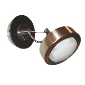 Nástenná lampa Earth GX53 Energo saténová/wenge vyobraziť