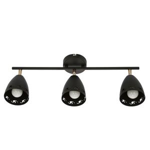 Stropná lampa 3xE14 70cm COTY STRIP ČIERNA vyobraziť