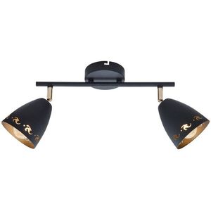 Čierna nástenná lampa Coty E14 vyobraziť
