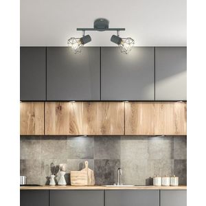 Nástenná lampa Verve, pásik E14, matná sivá vyobraziť