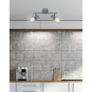 Nástenná lampa 2X40W E14 sivá VIKING vyobraziť