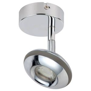 Nástenná LED lampa SKIPPER, kĺbová hlava, CHRÓM vyobraziť