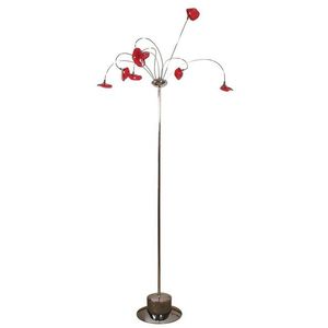 Chrómová stojaca lampa 8x20W G4 12V Rio vyobraziť