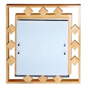 Stropné svietidlo Natura stropné svietidlo 2X60W E27 40X40X10, 5 žlté vyobraziť