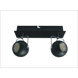 NÁSTENNÁ LAMPA TONY LED PÁSOK GU10 ČIERNA MATNÁ vyobraziť