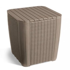 Záhradný stolík / úložný box Dekorhome vyobraziť