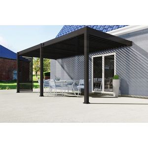 Bioklimatická pergola INTRO PLUS 6x3 m k stene Rojaplast vyobraziť