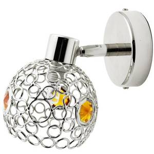 Nástenná bodová lampa ARON Candellux Červená vyobraziť