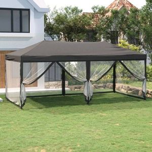 Skladacia party stan s bočnicami 3 x 6 m Dekorhome vyobraziť