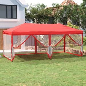 Skladacia party stan s bočnicami 3 x 6 m Dekorhome vyobraziť