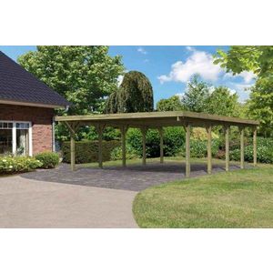 Drevený prístrešok / carport CLASSIC 3A Lanitplast vyobraziť