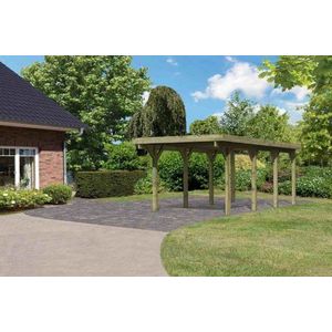 Drevený prístrešok / carport CLASSIC 2A Lanitplast vyobraziť