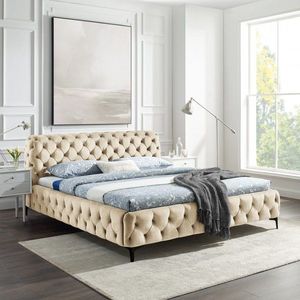 Chesterfield posteľ ZETHOS Dekorhome vyobraziť