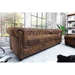 Chesterfield pohovka 3-miestna MIDAS Dekorhome vyobraziť