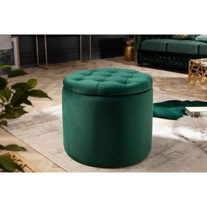 Chesterfield taburet ZETHOS Dekorhome vyobraziť