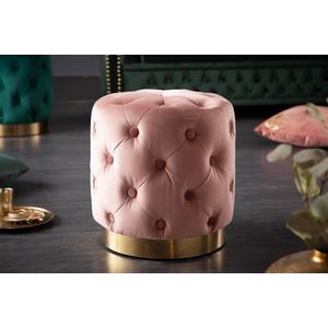 Chesterfield taburet ZETHOS Dekorhome vyobraziť