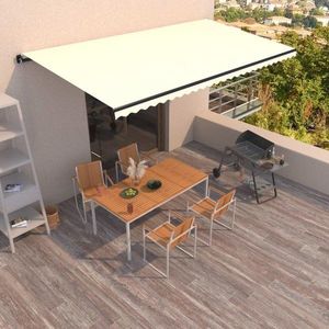 Ručne zaťahovacia markíza 600x350 cm Dekorhome vyobraziť
