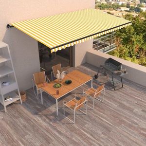 Ručne zaťahovacia markíza 600x350 cm Dekorhome vyobraziť