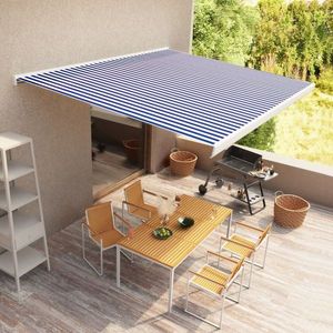 Kazetová markíza s ručným ovládaním 450x300 cm Dekorhome vyobraziť