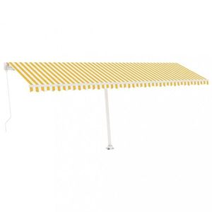 Voľne stojaca ručne zaťahovacia markíza 350x250 cm Dekorhome vyobraziť