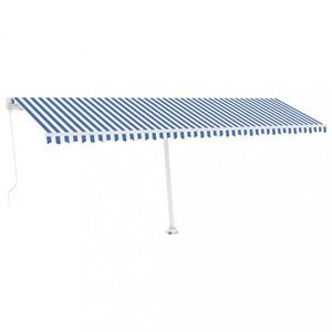 Voľne stojaca ručne zaťahovacia markíza 350x250 cm Dekorhome vyobraziť