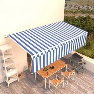 Ručne zaťahovacia markíza s roletou 450x300 cm Dekorhome vyobraziť