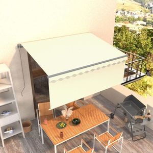 Ručne zaťahovacia markíza s roletou 300x250 cm Dekorhome vyobraziť