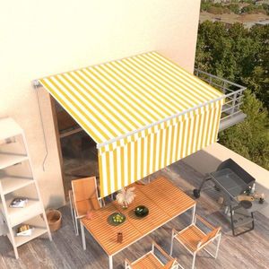 Ručne zaťahovacia markíza s roletou 350x250 cm Dekorhome vyobraziť