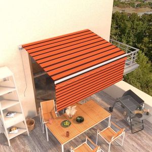 Ručne zaťahovacia markíza s roletou 350x250 cm Dekorhome vyobraziť