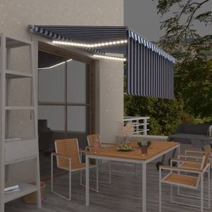 Ručne zaťahovacia markíza s roletou a LED 350x250 cm Dekorhome vyobraziť