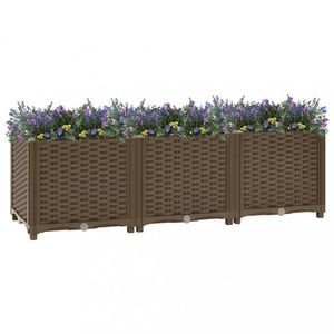 Vyvýšený záhon 120x40x38 cm PP Dekorhome vyobraziť