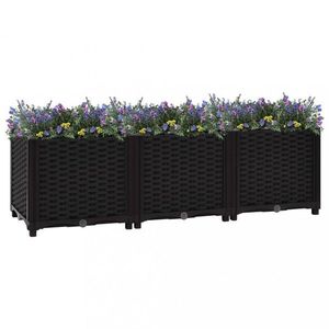 Vyvýšený záhon 120x40x38 cm PP Dekorhome vyobraziť