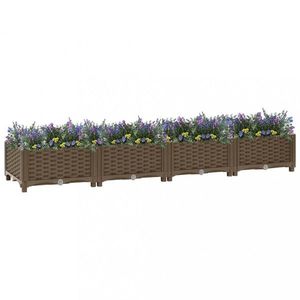 Vyvýšený záhon 160x40x23 cm PP Dekorhome vyobraziť