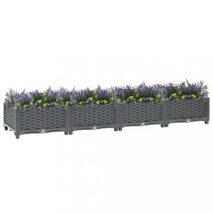 Vyvýšený záhon 160x40x23 cm PP Dekorhome vyobraziť