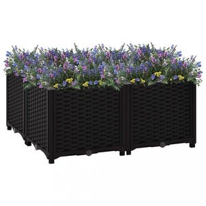 Vyvýšený záhon 80x80x38 cm PP Dekorhome vyobraziť