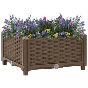 Vyvýšený záhon 40x40x23 cm PP Dekorhome vyobraziť