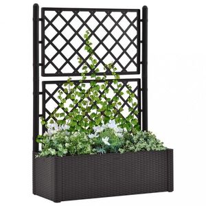 Záhradný kvetináč s treláží 100x43x142 cm PP Dekorhome vyobraziť
