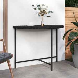 Záhradný stôl polyratan 100 cm Dekorhome vyobraziť