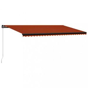 Ručne zaťahovacia markíza s LED svetlom 350x250 cm Dekorhome vyobraziť