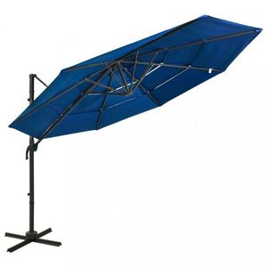 Záhradný slnečník 300 x 300 cm látka/kov Dekorhome vyobraziť