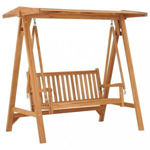 Záhradná hojdačka 170 / 114 cm teak Dekorhome vyobraziť