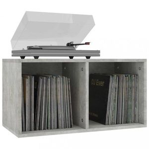 Úložný box na LP dosky drevotrieska Dekorhome vyobraziť