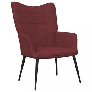 Relaxačné kreslo látka / kov Dekorhome vyobraziť