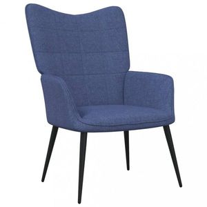 Relaxačné kreslo látka / kov Dekorhome vyobraziť