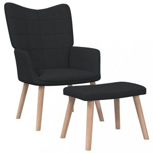 Relaxačné kreslo s podnožkou látka Dekorhome vyobraziť