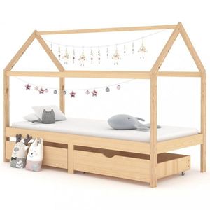 Detská posteľ 90x200 borovica Dekorhome vyobraziť