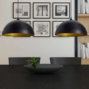 Závesná lampa s nastaviteľnou výškou 2 ks kov Dekorhome vyobraziť