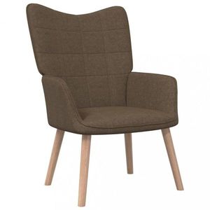 Relaxačné kreslo látka / buk Dekorhome vyobraziť