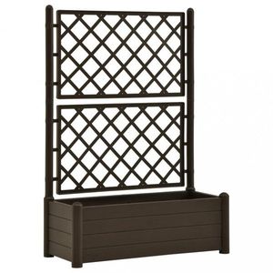 Záhradný kvetináč s treláží 100x43x142 cm PP Dekorhome vyobraziť